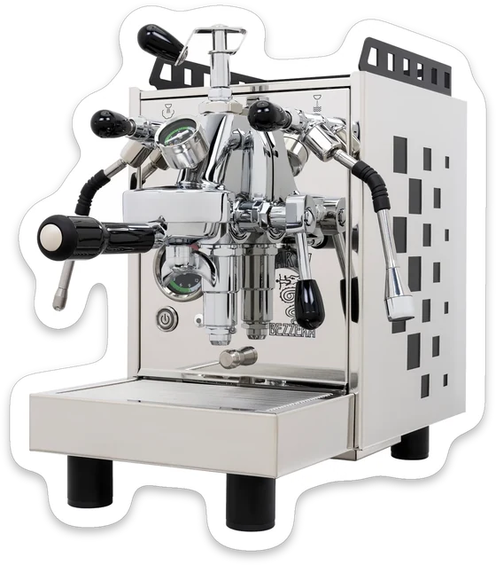 Sticker of my espresso machine